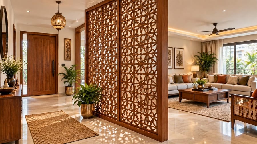 10 Jaali Partition Design Ideas For Stylish Indian Homes