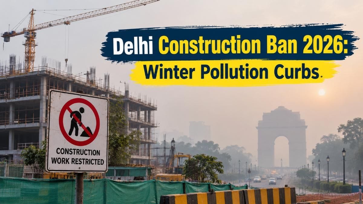 Delhi Winter Pollution Rules: Construction Curbs Begin November 1, Full ...