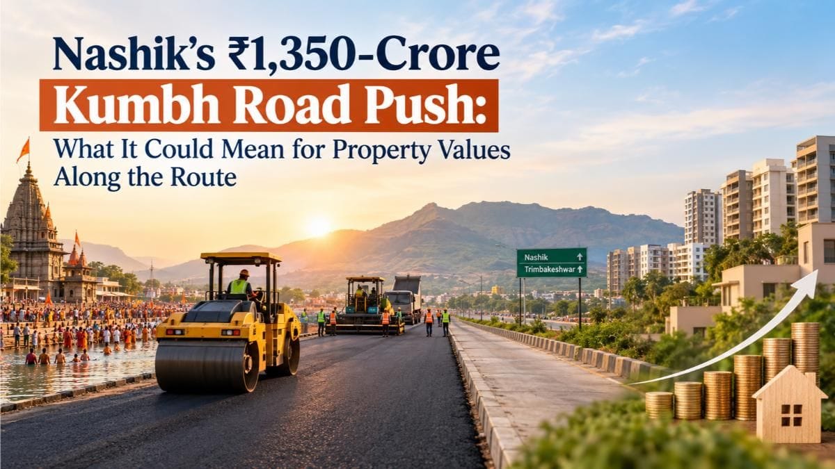 Nashik's ₹1,350-Crore Kumbh Road Push: What It Could Mean for Property Values Along the Route