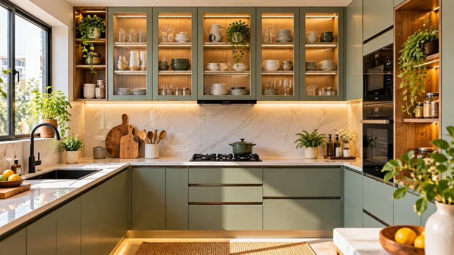 10 Stylish Kitchen Cabinet Designs for Indian Homes