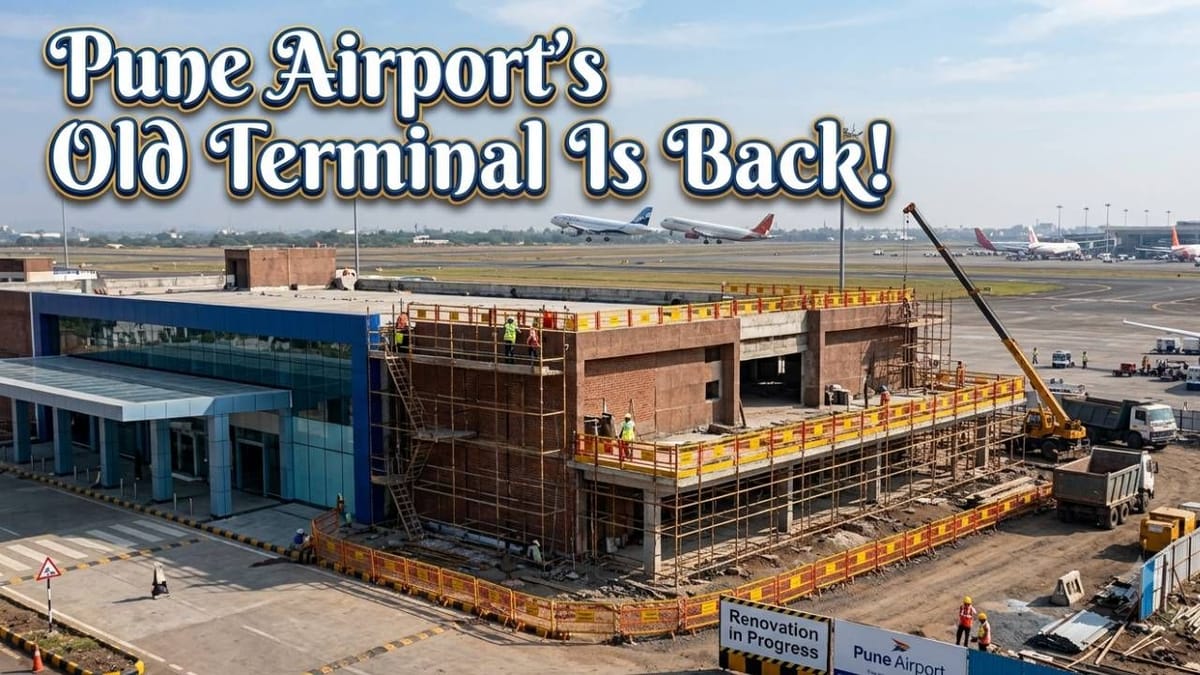 Pune Airport Upgrades Old Terminal: Check Status Update and New Passenger Amenities