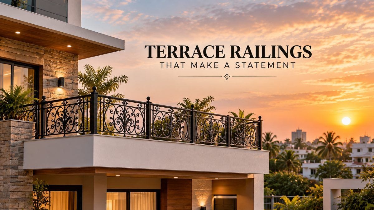 10 Terrace Railing Designs To Give Your Home a Fresh Look