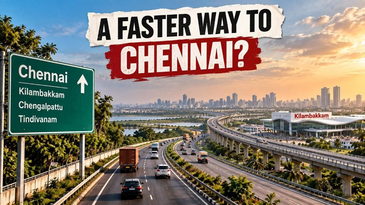 Chennai Is Planning 2 New Expressways: Check the Routes From Tindivanam to Kilambakkam