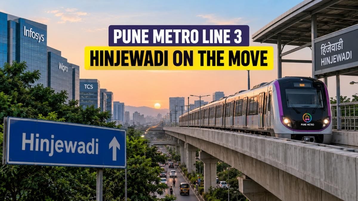 Pune Metro Line 3: These 8 Hinjewadi Stations Will Get 19.2-km Road Network