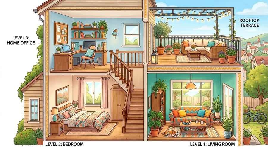 10 Multi-Level Home Designs for Tight Urban Spaces