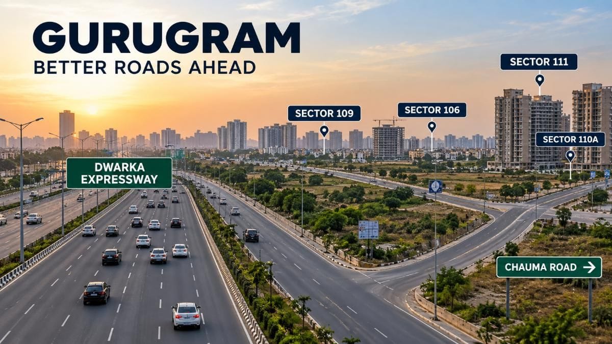 Timer Set Keys Dwarka Expressway Gurugram: 2 Key Roads In 4 New Sectors Set For A ...