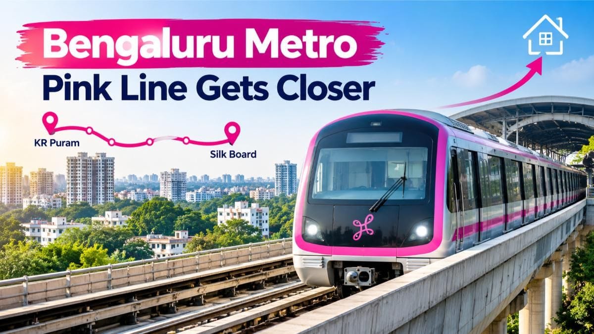 Bengaluru Metro Pink Line Nears Approval, KR Puram–Silk Board Trials ...