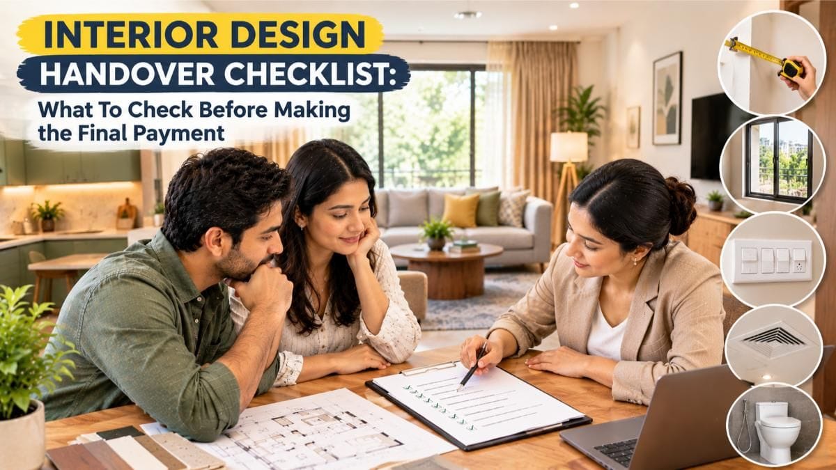 Interior Design Handover Checklist: What To Check Before Making The ...