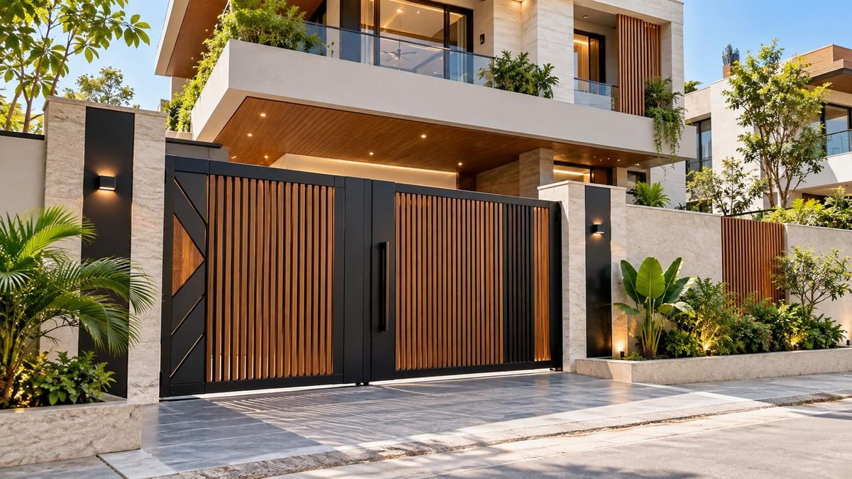 10 Statement Gate Ideas for Modern Independent Houses