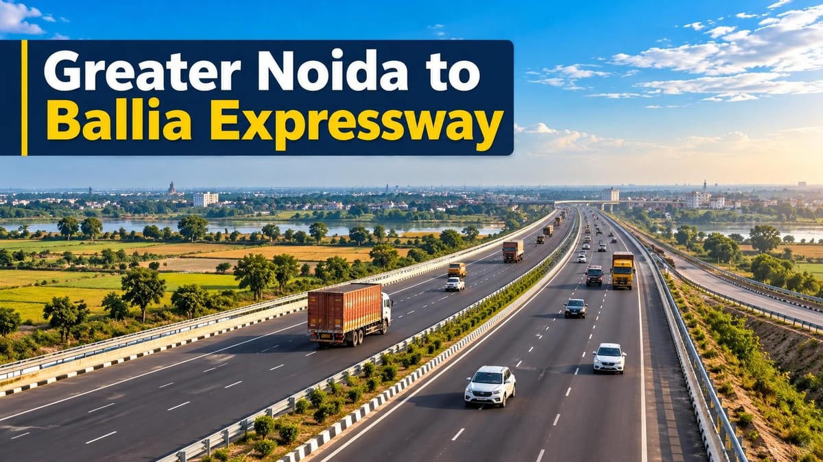 Greater Noida to Ballia Expressway Update: 1047-Km Corridor Once Again Proposed to be Developed, Across 17 Districts