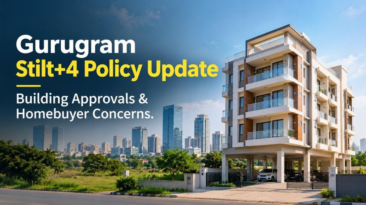 Buying a Floor in Gurugram? Know the Latest Stilt+4 Policy Dispute