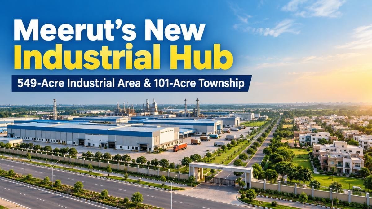 Meerut Plans 549-Acre Industrial Hub & 101-Acre Township Near Namo Bharat Corridor