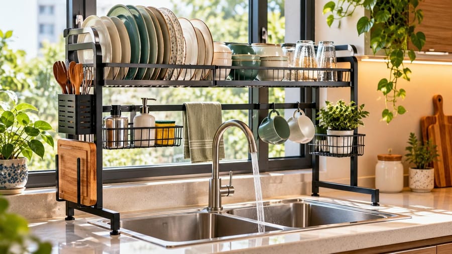 Dish Racket 8 Stylish Dish Rack Designs For A Smart Kitchen