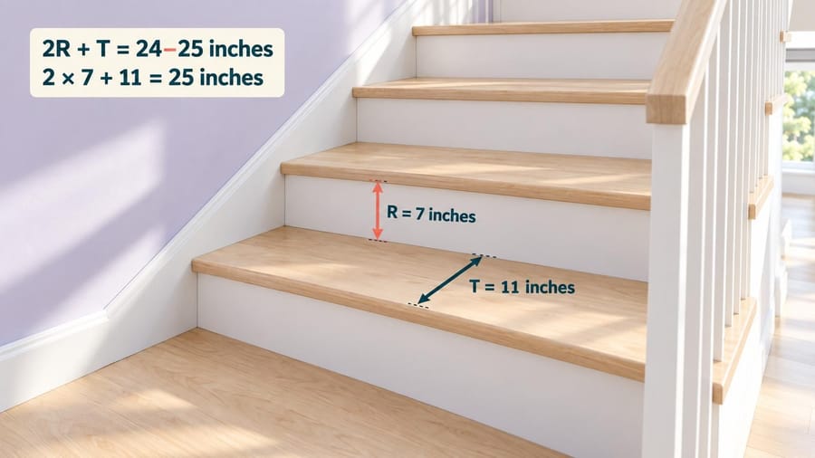 Stay Risers Staircase Dimension Rules - 10 Rules About Riser, Tread, Width and ...