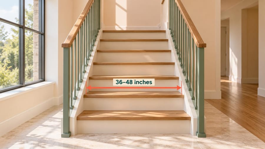 Two Riser Staircase Staircase Dimension Rules - 10 Rules About Riser, Tread, Width and ...