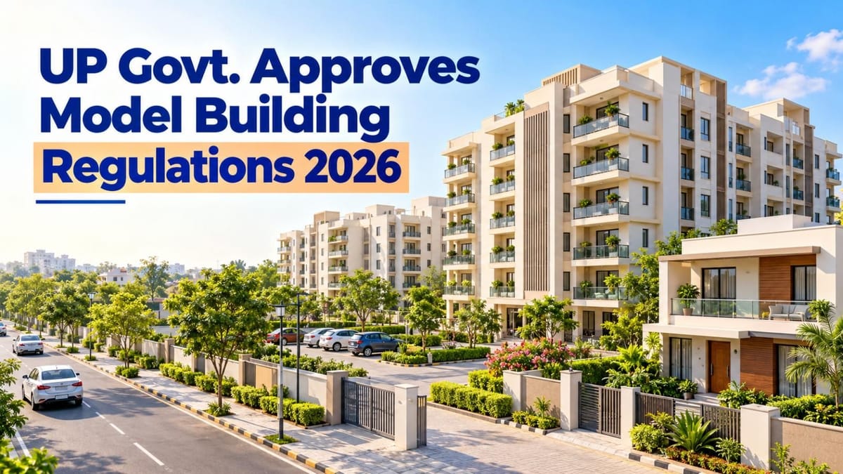 UP Govt. Approves Model Building Regulations 2026: New Uniform Bylaws ...