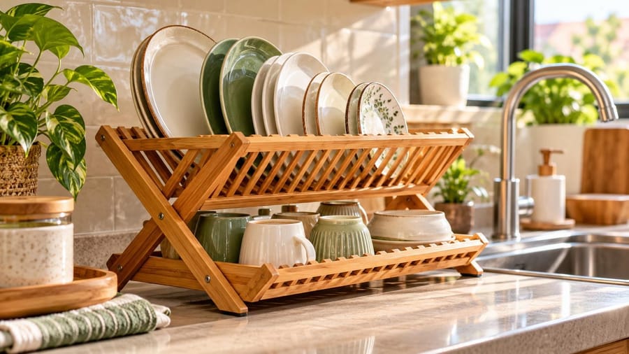 Dish Racket 8 Stylish Dish Rack Designs For A Smart Kitchen