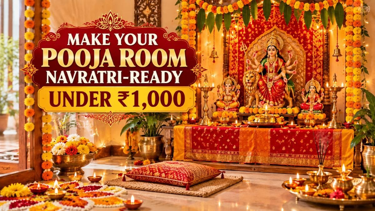 Before Navratri Starts, Make These Budget-friendly Pooja Room Upgrades ...