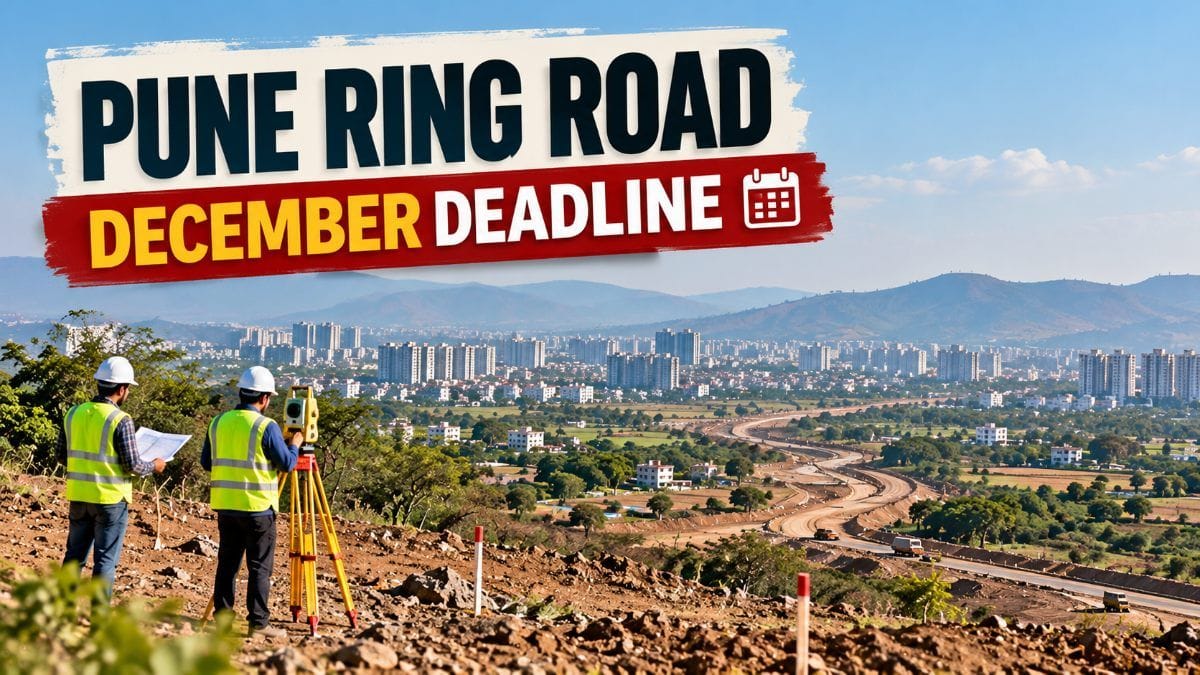 Pune Ring Road: PMRDA Sets December Deadline for 83 Km Land Acquisition