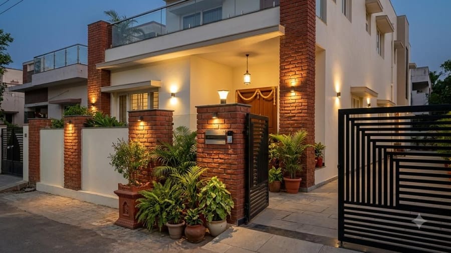 11 Pillar Cladding Ideas to Make Your House Entrance Look Stylish