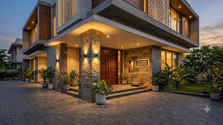 11 Pillar Cladding Ideas to Make Your House Entrance Look Stylish