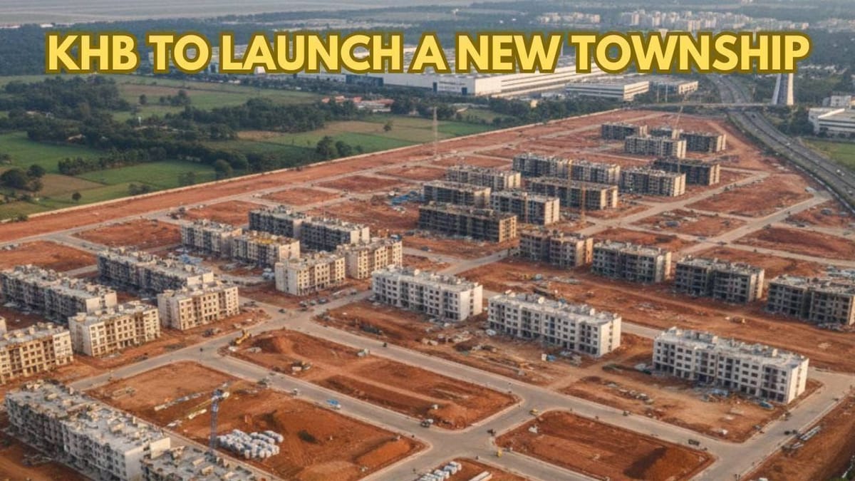Khrb Karnataka Housing Board Launches Mega Housing Project Spanning Over 593 ...