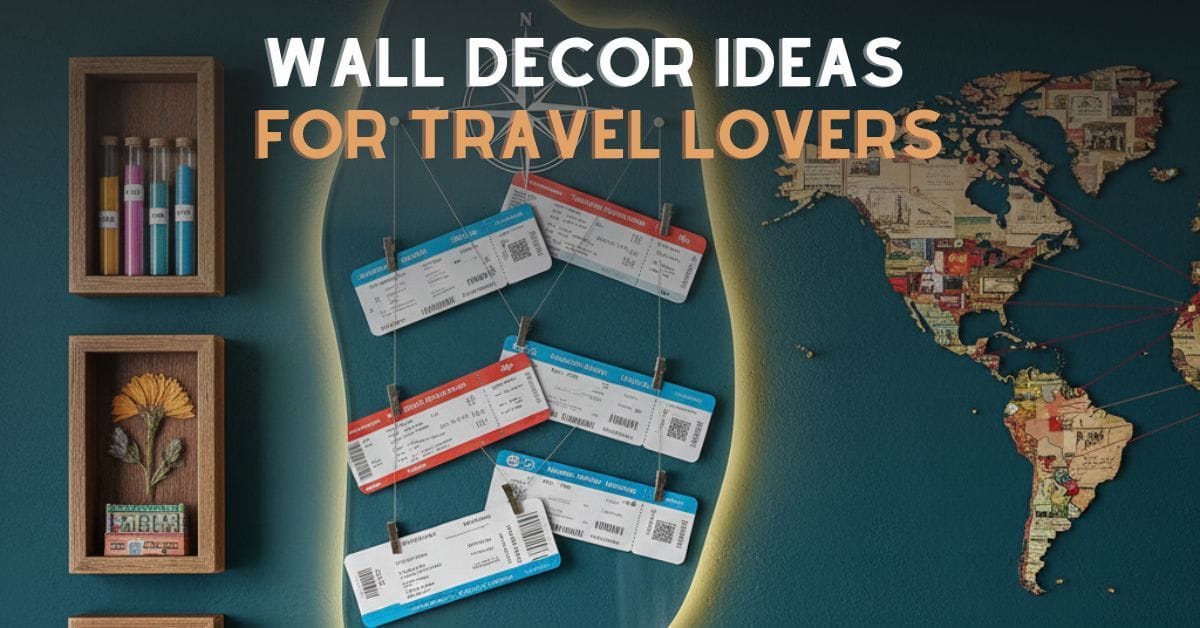 Stunning Travel Themed Wall Decor Ideas for Travel Lovers