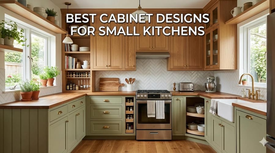 10 Best Cabinet Designs for Small Kitchens