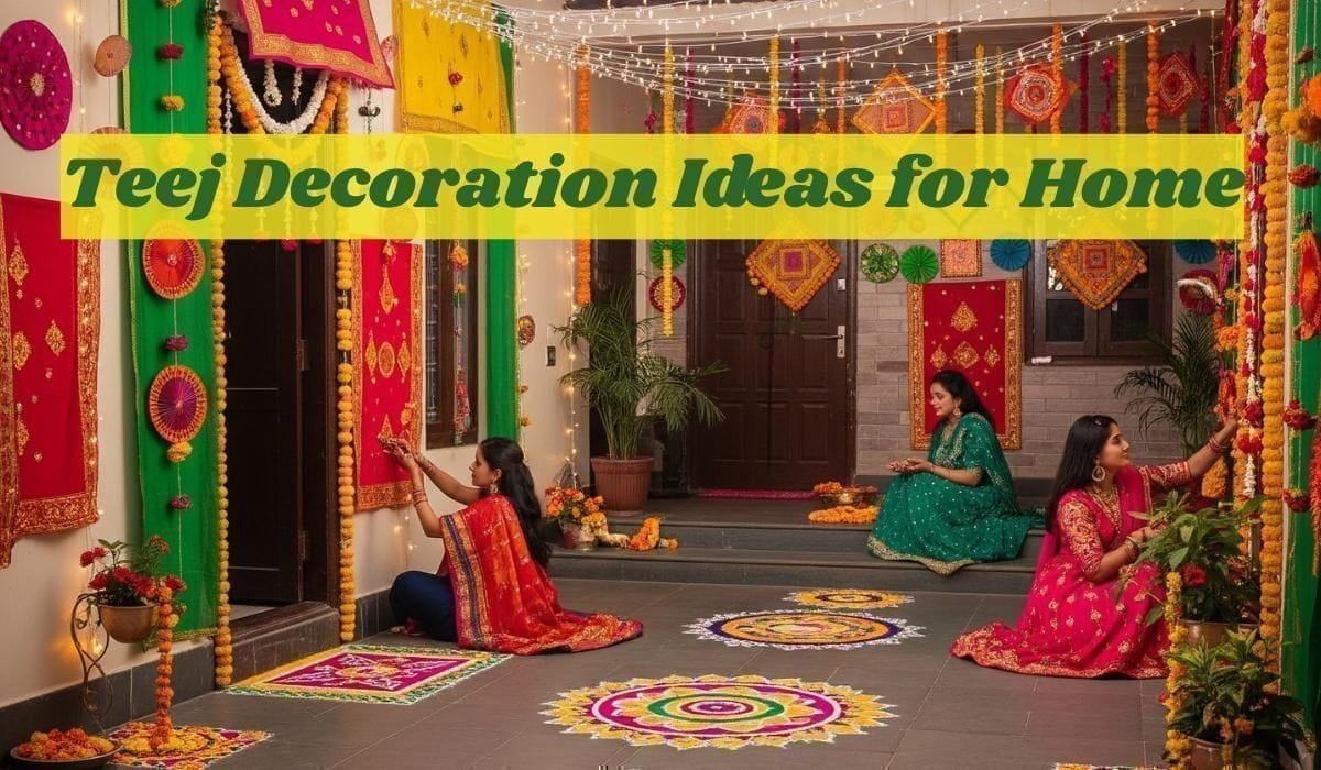 Hariyali Teej 2026: 10 Simple and Beautiful Teej Decoration Ideas for Home