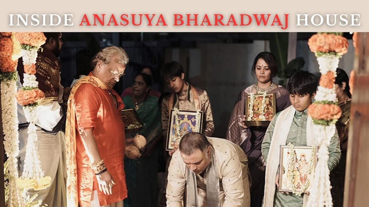 Who is Anasuya Bharadwaj? Take a Tour Inside Her Lavish Home in Hyderabad