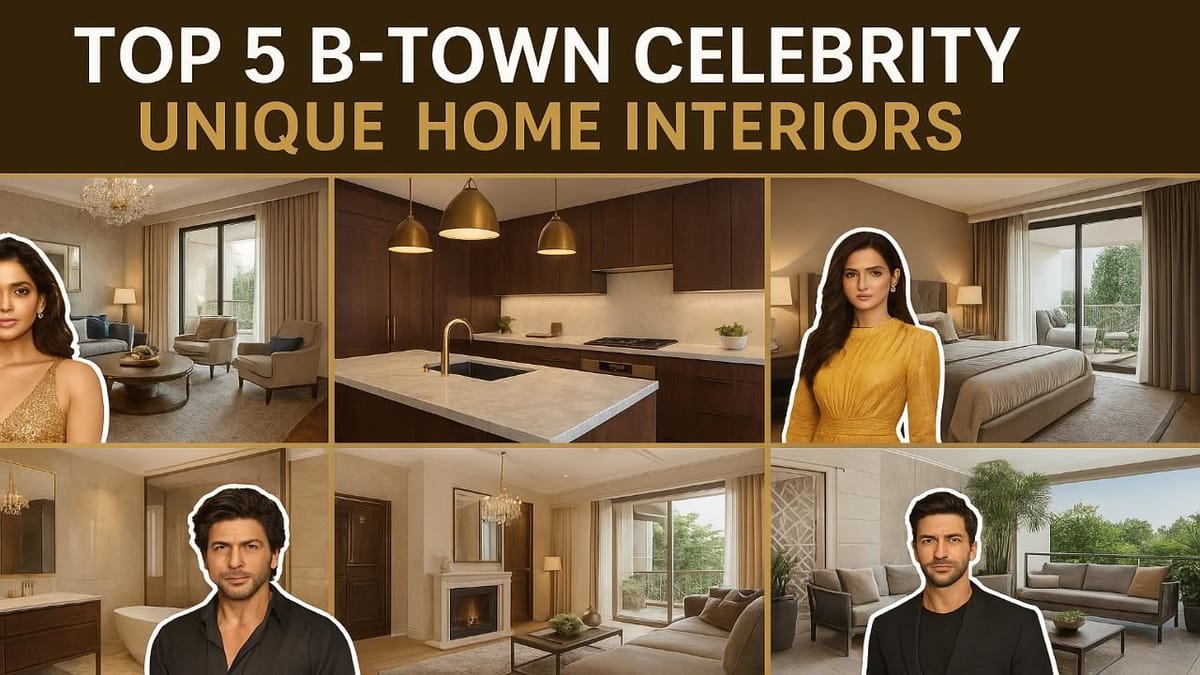 Inside the Homes of the Stars: 5 Celebrity Interiors to Inspire You