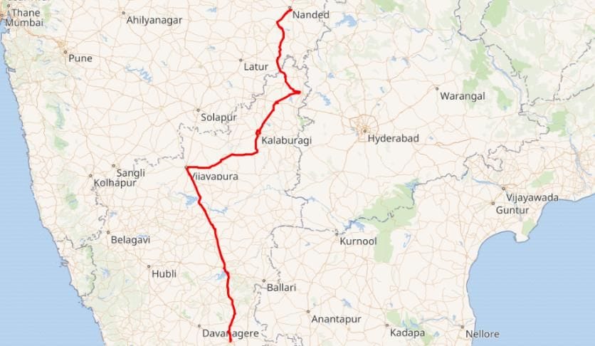 Nc50 Map National Highway 50: Route map, Connectivity, Toll, Real Estate Impact
