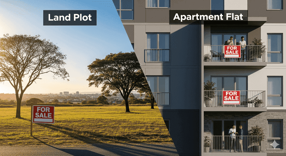 Plot vs Flat: Which One is a Better Investment Option?
