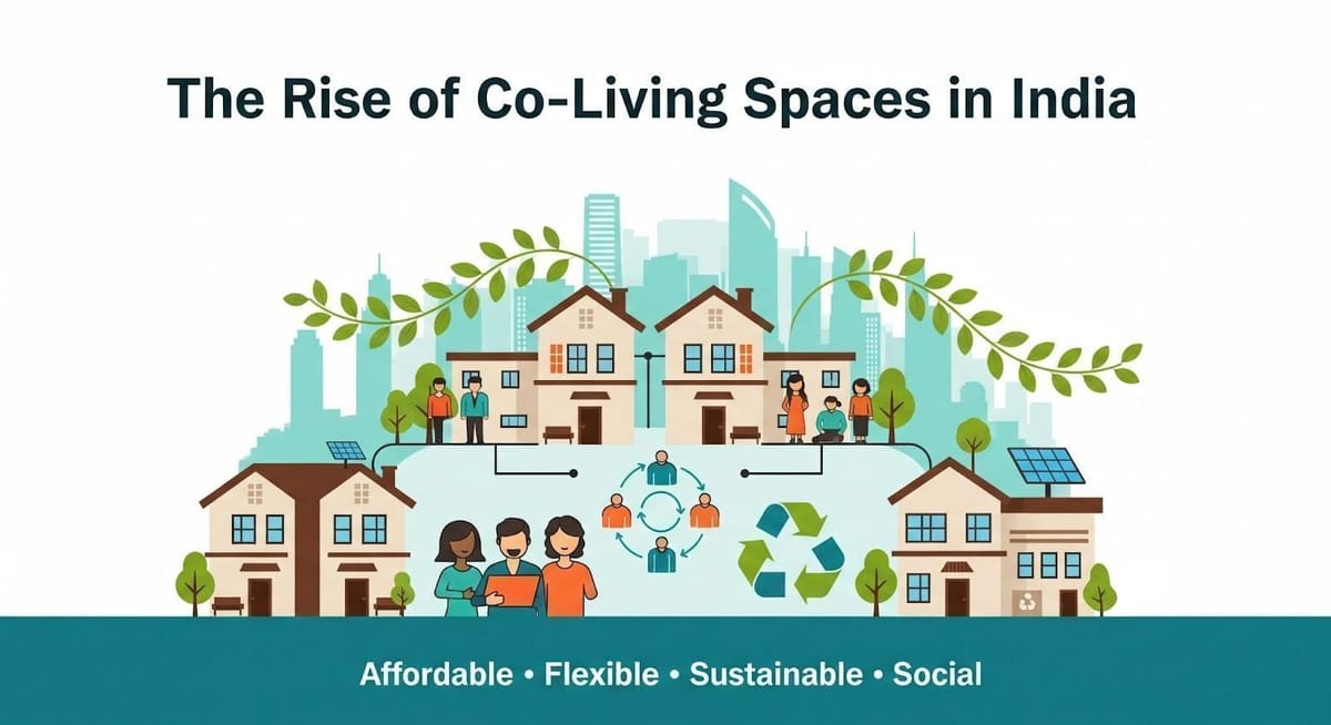 What Are Co-living Spaces & Why Are They Becoming Popular in India