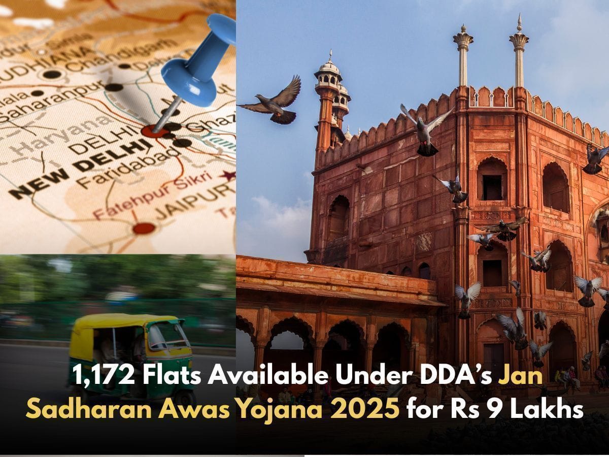 Sadharan Dream Home in Delhi for Rs 9 Lakh: DDA Launches 1,172 Flats Under Jan ...