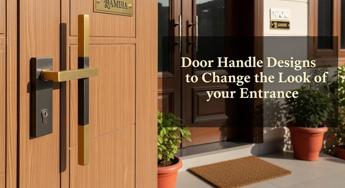 Door Handle Designs That Change The Look Of Your Entry