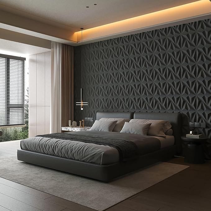 Latest PVC Wall Panel Bedroom Designs