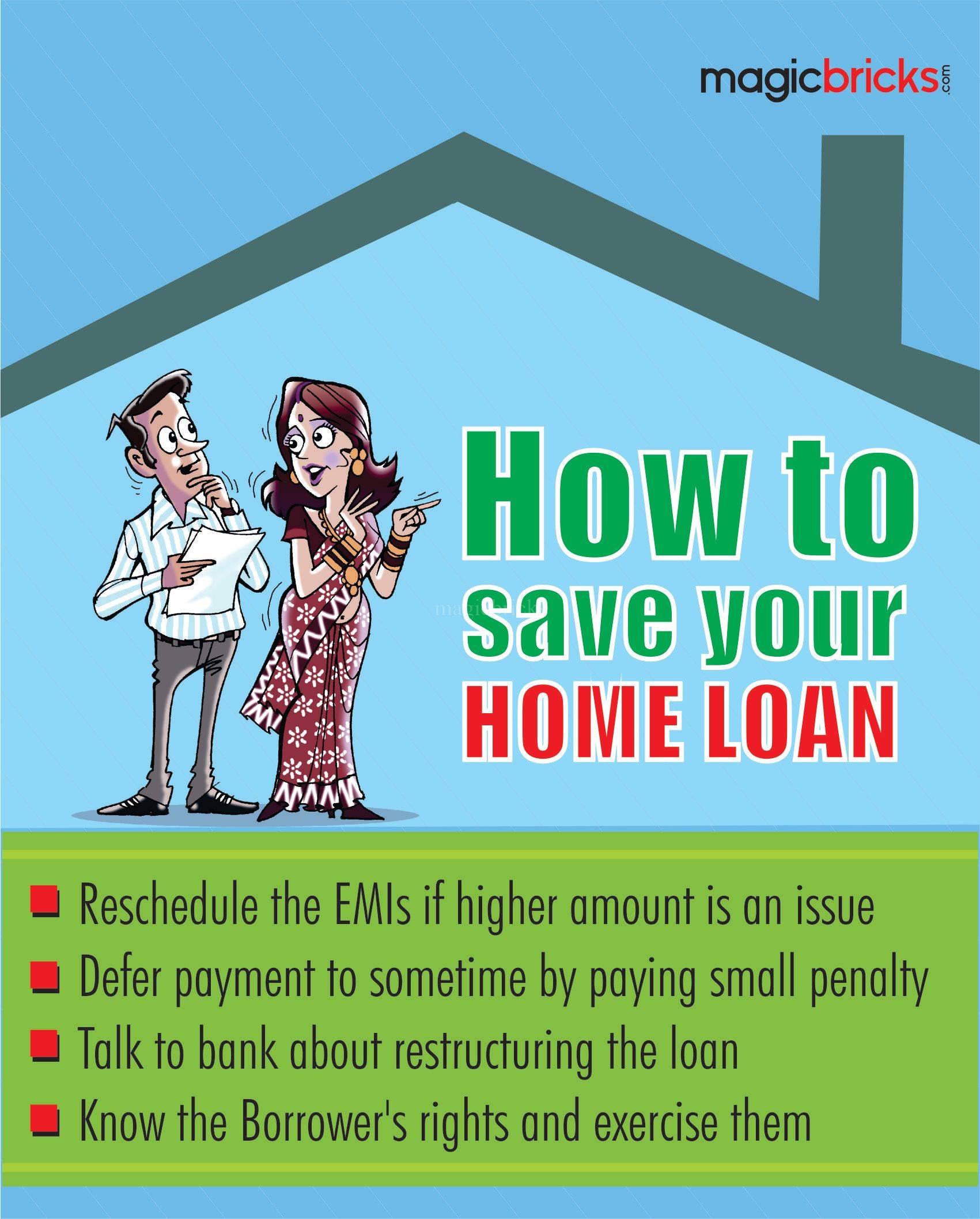 Help! Unable to pay EMI for the home loan