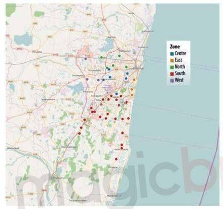 South Chennai Areas Map How South Chennai Dominates The Development Landscape