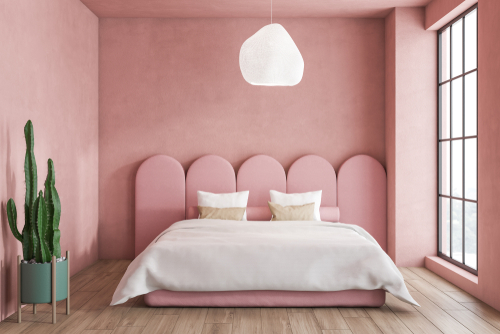 Bedroom In Pink 
