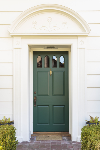 elegant front door color