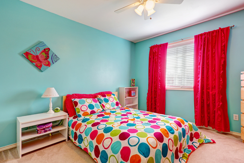 15 Color Combination Ideas For Curtains, Teal Colored Bedroom Curtains