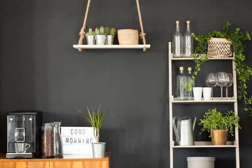 diy-swing-shelf-and-a-ladder-bookshelf