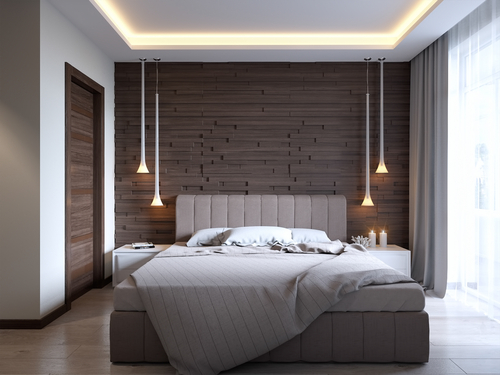 15 Modern Bedroom Lighting Ideas 2021, Grey Bedroom Lighting Ideas