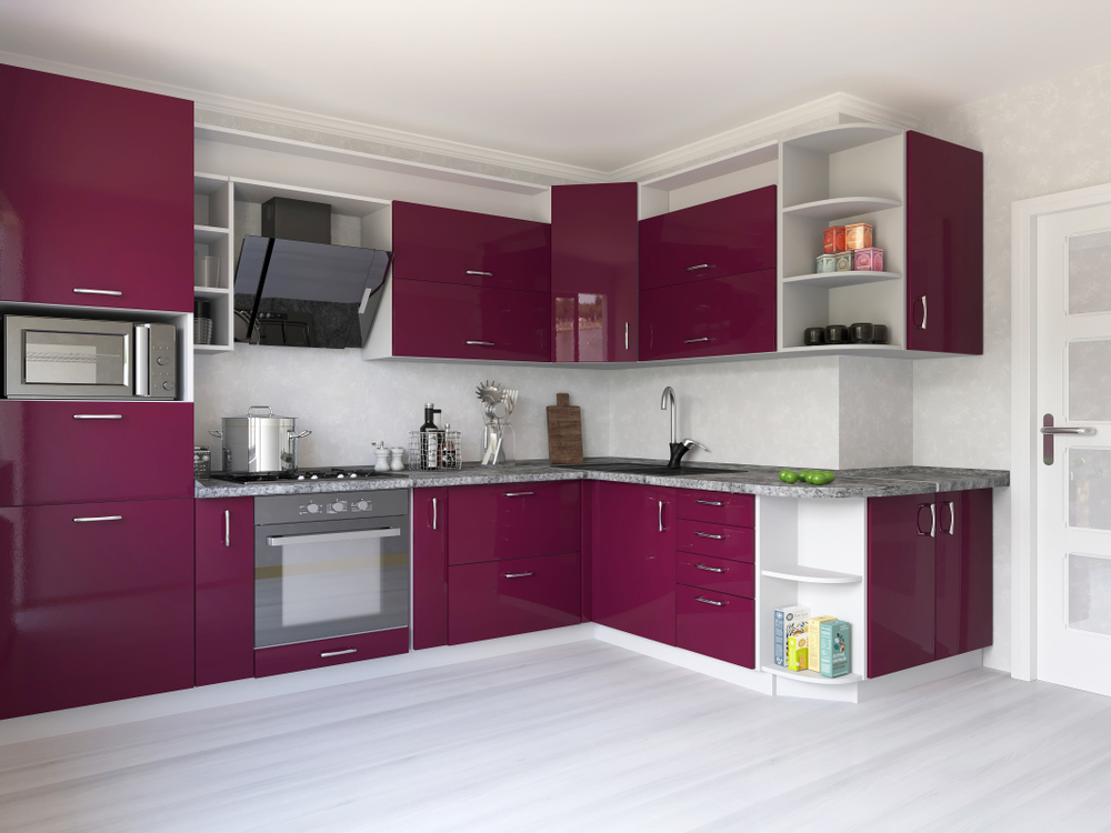 two colour kitchen design