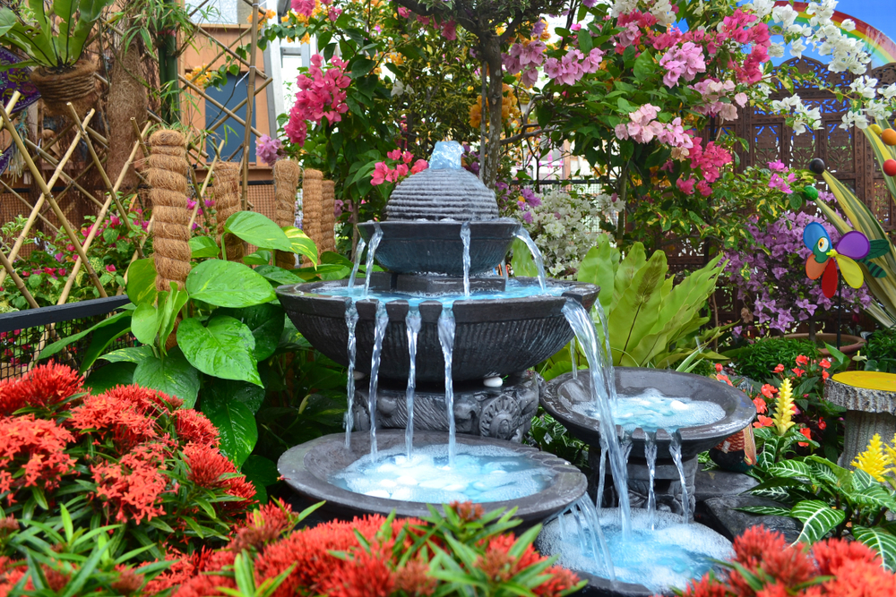 Water Fountain As Per Vastu, Corner Water Fountains Outdoor