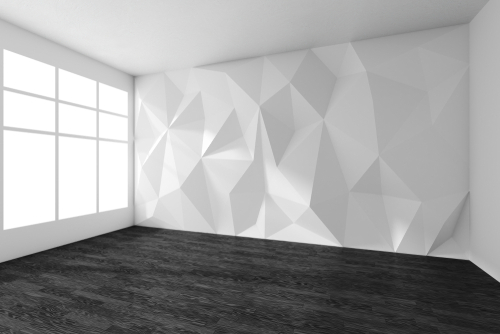 triangular-architecture pop design for hall