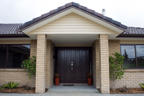 yellow-natural-stone front tiles designs