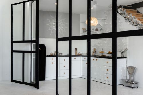 15 Modern Kitchen Glass Door Design Ideas for an Amazing Look