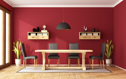 15 Dining Hall Ideas To Get The Right, Dining Room Wall Colour Combination